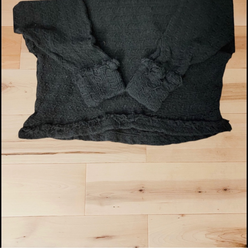 We The Free Thiens Hacci Black Sweater M - Picture 10 of 17